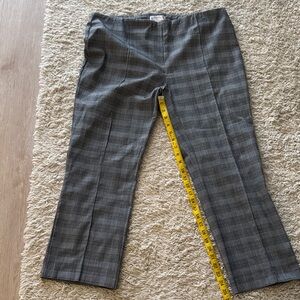 Women's Classic Gray Checkered Pants